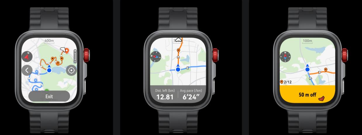 Os smartwatches podem armazenar mapas para uso offline?